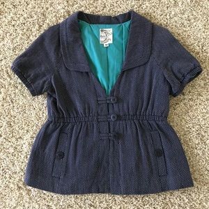 Cute Tulle Short Sleeve Jacket